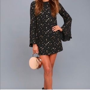 NWT Lulus Starry Dress🌟perfect for NYE!!🌟